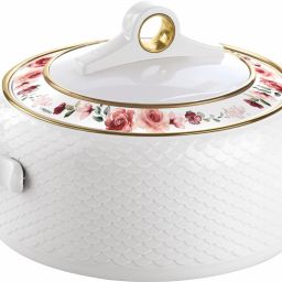 Coral Casserole , 2000 Ml , White Serve Casserole-image-22