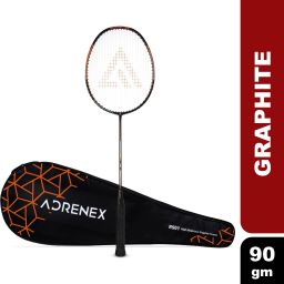 R501 Black, Orange Strung Badminton Racquet-picture-16