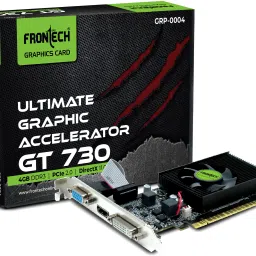 Frontech GT 730 Graphics Card with 64 Bits PCIe 2.0, High Efficiency DDR3 4 GB NVIDIA Chipset 64 bit 1600 MHz Graphics Card-20