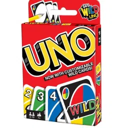 UNO Playing Cards, Teen Patti | Card Games, Table Fun Games, (Pack of 1)-42
