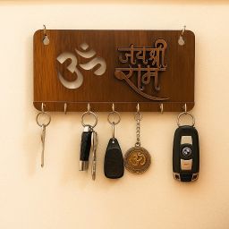 Key holder for home | key holders | key holder for wall | decorative item home Wood Key Holder-image-92