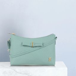 Blue Women Sling Bag XXS Sling Bag Lpxe Tippet Penpagon 1 Aqua-image-2