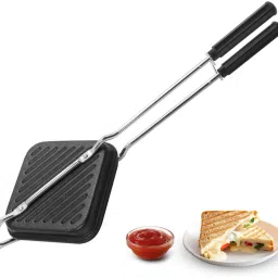 Gril Sandwich Toaster with High Grade Non-Stick Coating, Gas Toaster Grill-image-32