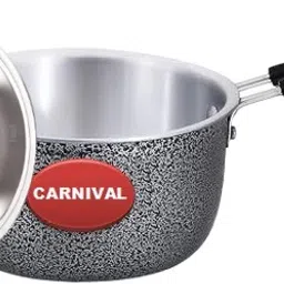 Aluminium Coating Saucepan/Milk Pan With Stainless Steel Lid Sauce Pan 20 cm diameter with Lid 2 L capacity-image-8