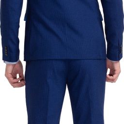 park avenue Men 2PC NOTCH BASIC- NEO Checkered Suit image 4