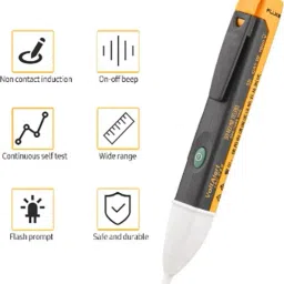 Non-Contact Voltage Detector Electric Voltage Tester Pen with LED Light Analog Digital Voltage Tester-image-14