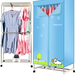 Clothes Dryer Machine 360 Degree Hot Wind Circulation Clothes Dryer Easy Electric Cloth Dryer-28