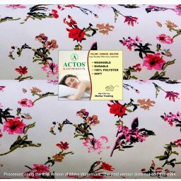 Microfibre Floral Bolster Pack of 2-image-94