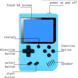 PICSTAR Sup Game Box 400 in 1 Handheld Mario Video Game for Kids-Rechargeable,TV Output NA GB with Sup Game Box image 5