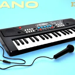 X317 Keys Piano Toy with Microphone, USB Power Cable & Sound Recording Best Birthday Gift for Boys and Girls Musical Instruments Analog Digital Piano-image-62