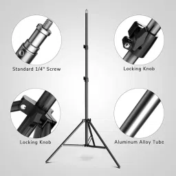 ZAXART professional tripod with clip in low price Monopod Tripod image 2
