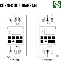 ESYSENSE Inspire Sensing Digital LCD Display Programmable Control, Timmer Switch with Din Rail Type Wireless Sensor Security System image 4
