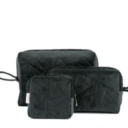 Girls Black Cosmetic Bag-image-32
