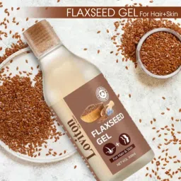 Pure Flaxseed Gel With Vitamin E For Hair & Skin, Strengthens & Nourishes Hair-image-88