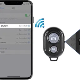 POZUB Bluetooth Selfie Remote Shutter for iOS Android Wireless Photo Clicker ButtonCamera Remote Control image 5
