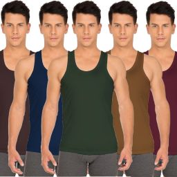 Pack of 5 Men Vest-image-105