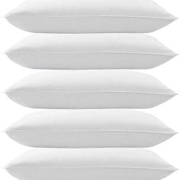 With 8 Cover Microfibre Solid Chair Pad Pack of 5-13
