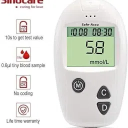 sino care Safe-Accu Glucometer image 4