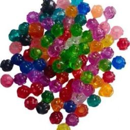 Multicolor Matka Beads 100 pieces-13