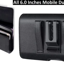 Bodoma Mobile BeltPouch Waist Bag for All Mobiles Up to 6.0 inch Mobile Belt Pouch Holster with Magnetic Clip Clouser Wasist Bag for All Mobiles-picture-8