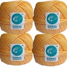 2 mm 400meter PP Nylon Rope Gola Weight 680gm Yellow-11