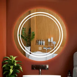 luppra Decorative LED Wall Mirror With Touch Sensor for Bathroom Living Rooms Corridor Bathroom Mirror-picture-15
