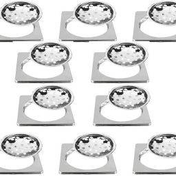 Floor Stainless Steel Push Down Strainer-16