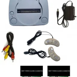 PTCMart extra 2 cassettes old classic 8bit TV video game console & inbuilt games etc.. NA GB with in-built games with 2 cassettes-image-7