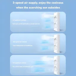 ecoblow Double Ended Desk Fan With Spray Mist, Battery Rechargable and Remote Controlled cooler image 4
