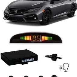 YB157 Black Car Reverse Parking Sensor with LED Display 4 Sensor Y157 Parking Sensor-image-77