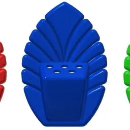Agarbatti Stand Wall Mountable, (Pack of 3pcs, Multi Color) Plastic Incense Holder-image-20