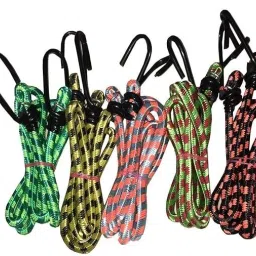 Multipurpose Ultra Strong & Flexible Bungee Rope/Bike Luggage Rope of 5 Multicolor-picture-33