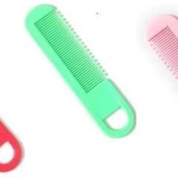 New Born Baby Comb Pack of 3 Soft Hair Brush | Multicolour-25