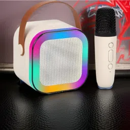 G3_K12Wireless karaoke mic speaker with Bluetooth compatibility and RGB lights Laptop/Desktop Speaker-21