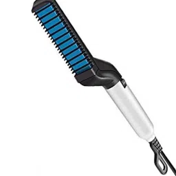 CURVE ENTERPRISE Quick Beard Straightener Hair Styler Comb, Perfuw Upgraded Electric Anti-Scald Modeling Comb Men's Hair Straightening Comb, Anti Static, Efficient & Portable CE-39(0) Hair Straightener-image-29