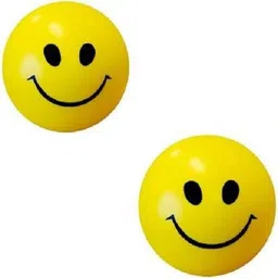 bbs deal Smiley Face Squeeze Stress Ball - Set of 2 - 3 inch (Yellow)- 3 inch-picture-11