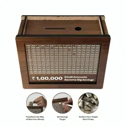 Wooden Piggy Bank for Kids & Adults | Coin Box Money Saver with Numbers Counting Coin Bank-picture-12