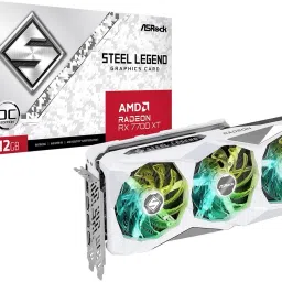 ASRock RX 7700 XT GDDR6 12 GB AMD Radeon Chipset 192 bit 2599 MHz Graphics Card-8