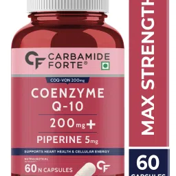 Coenzyme Q10 (CoQ10) 200mg Good Health Capsule with Piperine 5mg-5