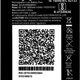 TokTon Mobile Battery For Compatible Jio Fi3/ 4G Wifi ROUTER 2600mAh-image-24