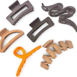 Korean Hair Claw Clip Set Hair Clutcher & Hair Accessories for women and Girls Hair Claw-image-25