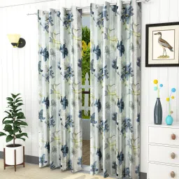 152.5 cm (5 ft) Polyester Blackout Window Curtain (Pack Of 2)-3
