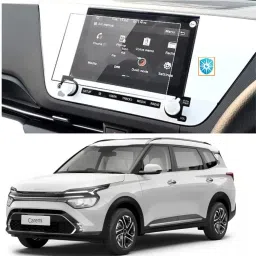 PROTECTERR Impossible Screen Guard for KIA CARENS (8 INCH) Car Infotainment System (Transparent)-24