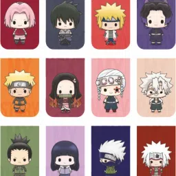 Anime Magnetic Bookmarks Chibi Set of 12 Cute Gift for Anime Fans Manga Readers Magnetic Bookmarks Bookmark-image-0