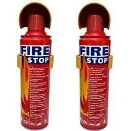 Aluminium 500 ml Fire Extinguisher Spray with Stand Pack of 4 Fire Extinguisher Mount-image-52