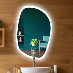 Premium Lighted LED Mirror for Home Decoration, 18x24" LED Mirror Bathroom Mirror-33