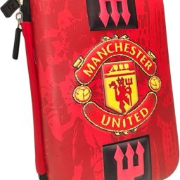 Man United club supplies Soccer club pencil pouch Logo Art EVA Pencil Box-image-47