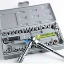 40 In 1 Multi-Functional Automobile Motorcycle Repair Gadgets / Wrench Tool Kit, Screwdriver & Socket Set Socket Set Socket Set-8