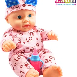 ladli Pink Dress Doll for Kids Washable & Stuffed Doll with PVC Face/Soft Toy-picture-33