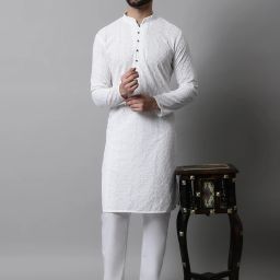 Men Pure Cotton Kurta Pyjama Set-image-52